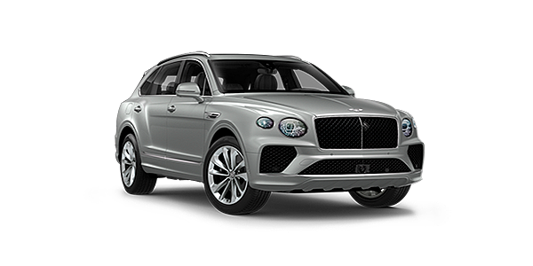 Bentley Lima Bentley Bentayga , front three - quarter view with Moonbeam coloured exterior.